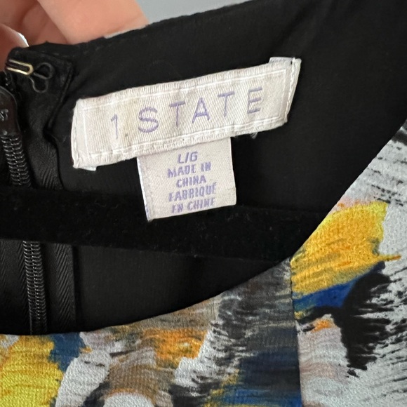 1 State size Large multi colour dress in excellent condition - Picture 8 of 8